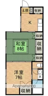 Kハウス【1階】の間取り