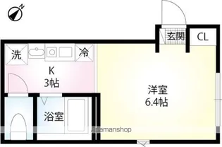 ポルトボヌール黄金町【1階】の間取り