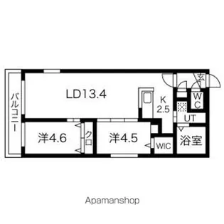 ステージア東札幌 (STAGEA東札幌)【3階】の間取り