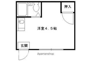 聚楽第マンション【401号室】の間取り