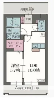 レジーナ【1階】の間取り
