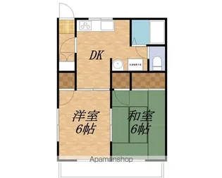 セフィラ北町B【102号室】の間取り