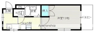 フローラル二瀬【3階】の間取り