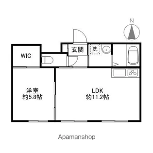 ポナールA・B・C・D【1階】の間取り
