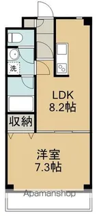 E・シュマン【5階】の間取り