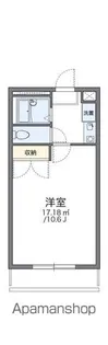 レオパレスLIGHTLIFEⅠ【207号室】の間取り