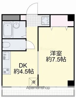 プラーナ富町【3階】の間取り