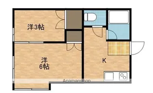 ハウスロアーヌ【2階】の間取り