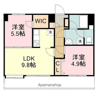 ダンデェリオン【3階】の間取り