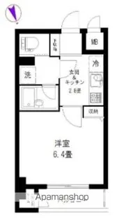 マリオン新宿河田【2階】の間取り
