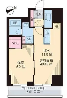 KーCREST【4階】の間取り