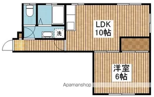 コーポ明石【2階】の間取り
