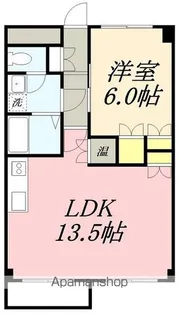 ルーブルヤマトⅡ【203号室】の間取り