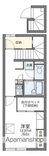 レオパレス綾乃尾【205号室】の間取り