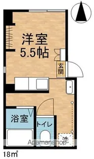 学研ビル【2-C号室】の間取り