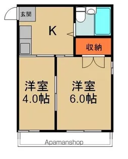 門真モントレー【3階】の間取り