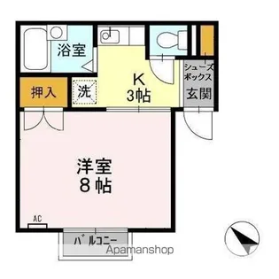 プレジール天王台【2階】の間取り