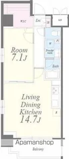 TERA HAUS(テラハウス)【12階】の間取り