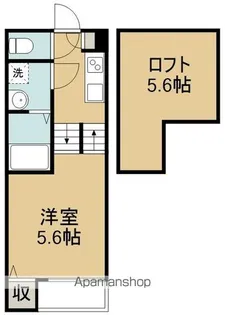 アネックス萩野町Ⅰ【1階】の間取り