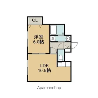 リバーサイド青葉Ⅰ【1階】の間取り