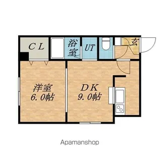 リベラルイン819【202号室】の間取り