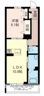 SKシャーメゾン大原【302号室】の間取り