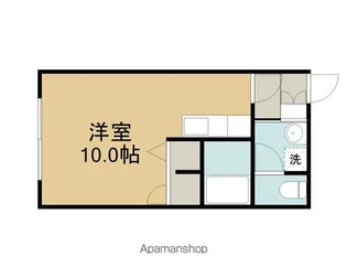 アルカディアⅡ【202号室】の間取り