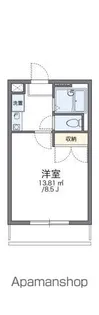 レオパレスO・Zー1【2階】の間取り