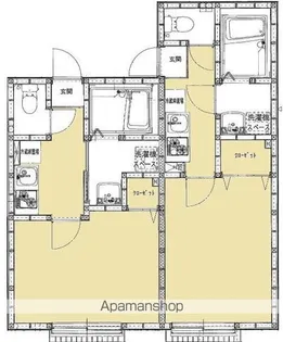 サンズパーク六実【2階】の間取り