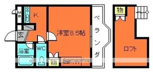 グレースビュー壱番館【3階】の間取り