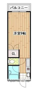 サングリーン小林【3階】の間取り