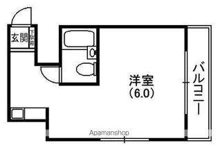 グリーンパレス【1階】の間取り