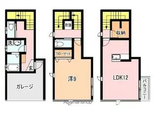 マノワール荒田【A号室】の間取り