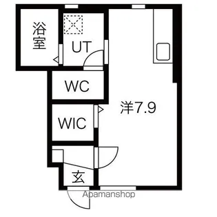 パルテール【1階】の間取り