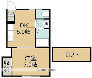 レオパレス沖野第2【2階】の間取り