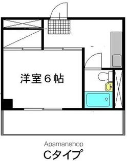 チロルハイツ【306号室】の間取り