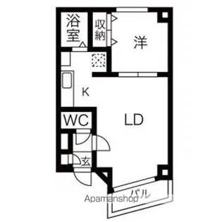 セトル豊平3・1【5階】の間取り