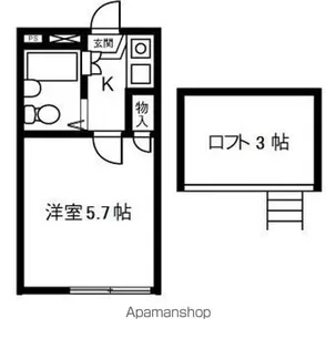 SUMITAI新瑞橋【1階】の間取り