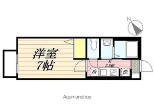 シャルム桜木【2階】の間取り