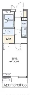 レオパレスラトナ【3階】の間取り