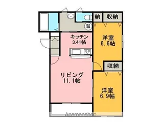 レガーロ【1階】の間取り