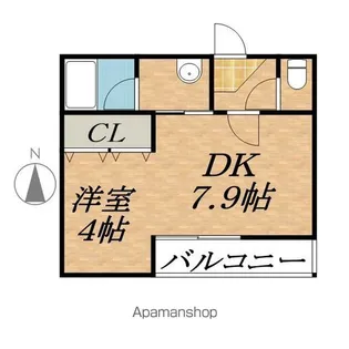 北海道帯広市西二条南7丁目【マンション】の間取り