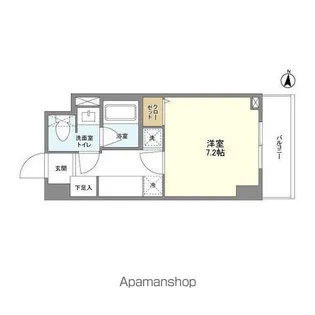 L・BASE押上NORTH【6階】の間取り