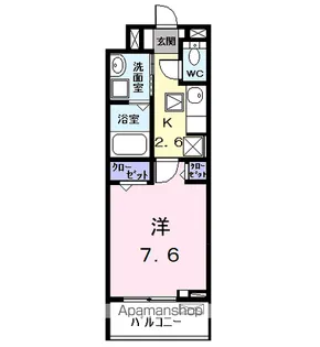 セレーノ カーサ【1階】の間取り
