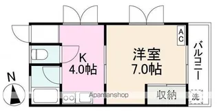 新和マンション【306号室】の間取り