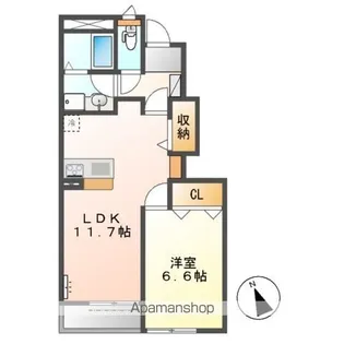 エスペランサ A【1階】の間取り