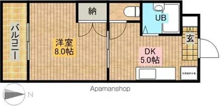 エルドラード【3階】の間取り