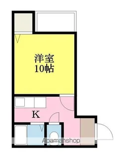 マイムビルハイツ【1階】の間取り