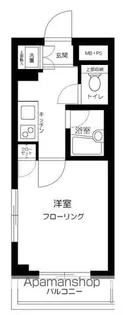 ルーブル新宿西落合参番館【4階】の間取り