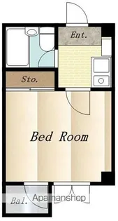 東京都武蔵野市西久保2丁目【マンション】の間取り